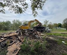 Residential lot clearing project