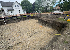 Drainage and slope grading project